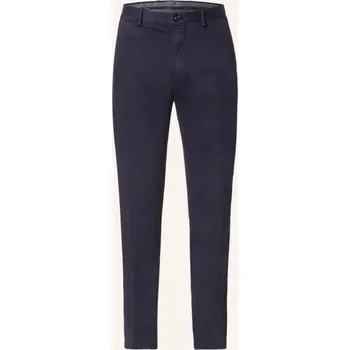 Pánské kalhoty Windsor. Pánské Chino Kalhoty Cino Slim Fit, tmavě modrá, 52