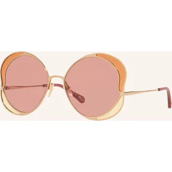 Sluneční brýle Chloé Dámské Sluneční Brýle Ch 0024s, 3900u1 - zlatá/ růžová,...