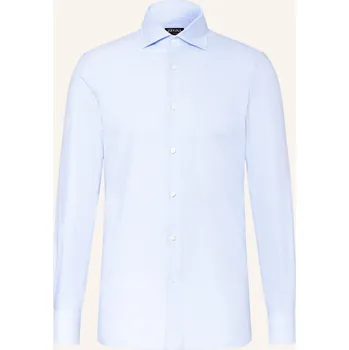 Pánská košile Zegna Pánská Košile Slim Fit, tmavě modrá, 40