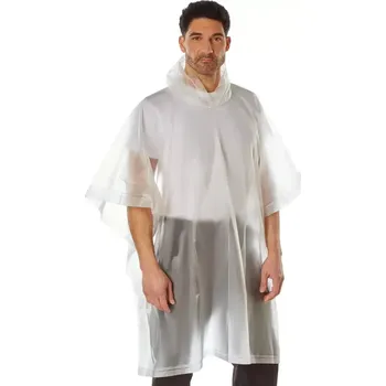 Rothco Ponchos Vinyl 15 čiré (Skládací pončo proti dešti Vinyl 15 Čiré Rothco)