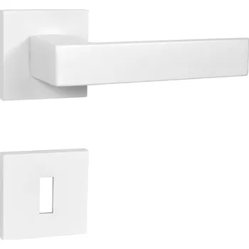 MPK - HIT - HR SQ6 rozety BBQ, klika/klika WS - Bílá matná