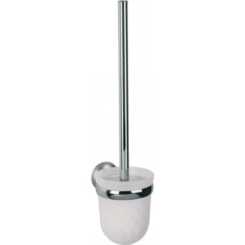 WC štětka Bisk Dakota 71750 chrom/bílá