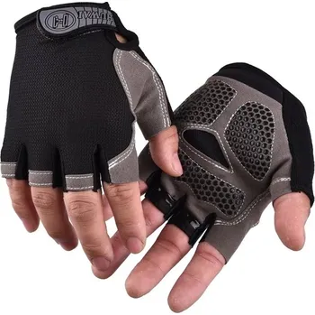 Cyklistické rukavice Cyklistické prodyšné rukavice - Vylepšená černá,XL