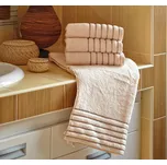 Mikrofroté osuška EMA, šampaň, 70x140cm