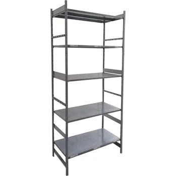Dílenský regál Základní použitý policový regál Regensburger, 2500x1300x600 mm, 5 polic