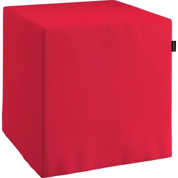 Taburet Sedák Cube - kostka pevná 40x40x40, červená, 40 x 40 x 40 cm, Quadro