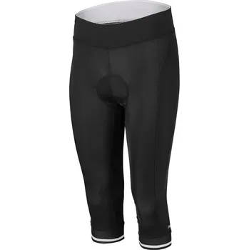 Cyklistika 3/4 kalhoty na kolo ETAPE Sara pas s vložkou dámské černá-bílá Velikost: L