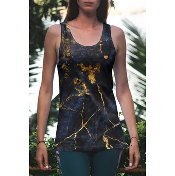 UTOPY Dámské Dámské sportovní tílko Dark Gold Velikost: M