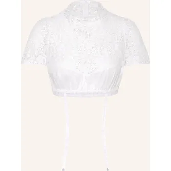 Gottseidank Dámská Dirndl Halenka Ernesta Se Lnem, bílá, 44