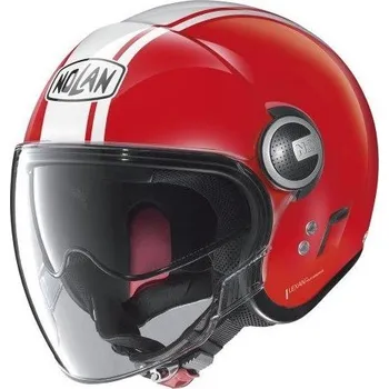 Helma na motorku Moto helma Nolan N21 Visor 06 Dolce Vita Corsa Red 96 XS