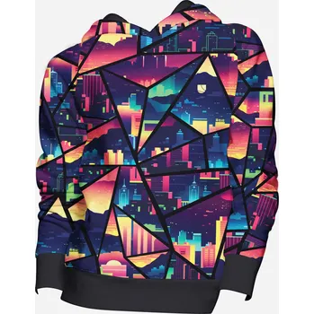 Dámská mikina UTOPY Dámská sportovní mikina City of down fullprint Velikost: XS