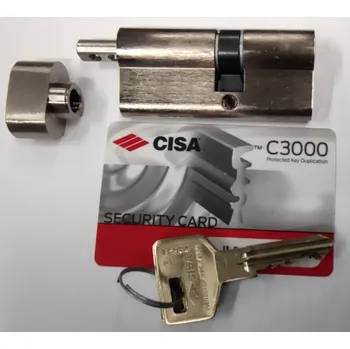 Vložka do dveří Cisa C3000 s knoflíkem | Dveře a dveřní příslušenství Cylindrické vložky Knoflíkové 4. bezpečnostní třída