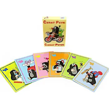 Hračka pro nejmenší Černý Petr - Krteček