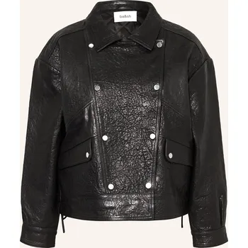Dámský blejzr Ba&Sh Dámská Kožená Bunda Brad, černá, 32