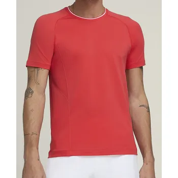 Pánské tričko Wilson Team Seamless Crew Infrared Oblečení pánské: XL