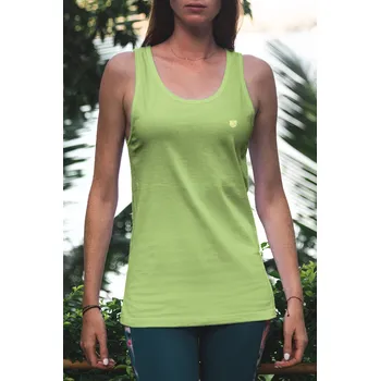 UTOPY Dámské Dámské sportovní tílko basic Lime Green Velikost: M