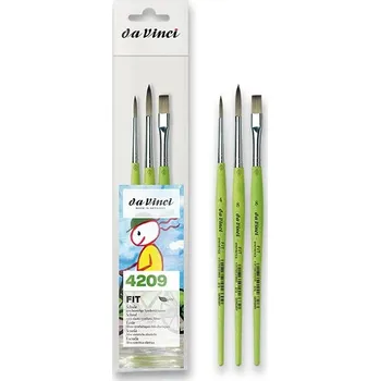 Umělecký štětec Sada štětců da Vinci Fit Synthetics - 8+4+8
