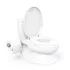 Nočník Siva Potty WC nočník se zvukem, bílý