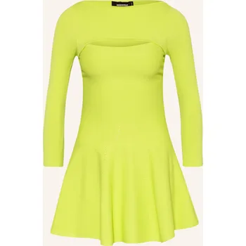 Dámské šaty dsquared2 Dámské Šaty S Průstřihem, neonově zelená, 38