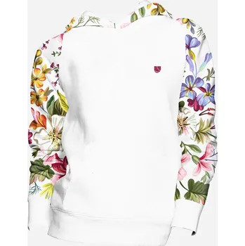 Dámská mikina UTOPY Dámská sportovní mikina White Flower Velikost: S