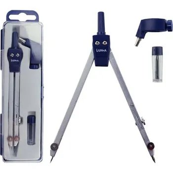 Kružítko Kružítko kovové s kloubem v krabičce LUMA [A]