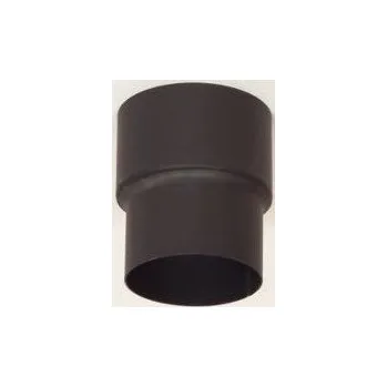 Kouřovod Ostatní Přechodka kouřovodu 120/150mm, 1,5mm, do komínu, ocel, černá