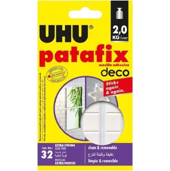 Průmyslové lepidlo Lepidlo UHU Plastelína Patafix Homedeco 17886