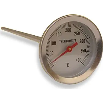 Kuchyňský teploměr Teploměr do udírny, délka: 200 mm - udírenský teploměr