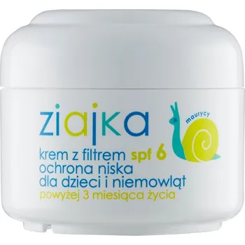 Přípravek na opalování Opalovací krém Ziaja Ziajka 6 SPF 50 ml 74 g