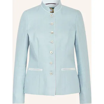 Hammerschmid Dámská Lněná Kazajka Dornbirn, tyrkysová, 40