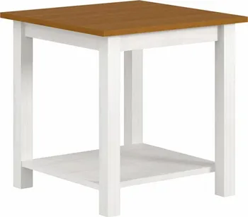 Konferenční stolek IDEA nábytek Topazio 2 206401 bílý/hnědý