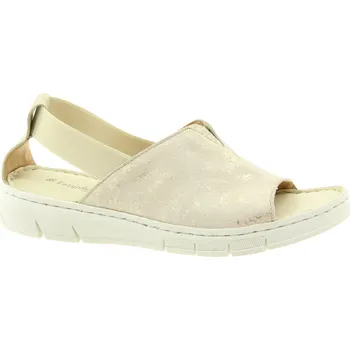 Dámské sandále EASY'N ROSE Dámské kožené krémové sandály 937-002-CREMA-255 Velikost 40