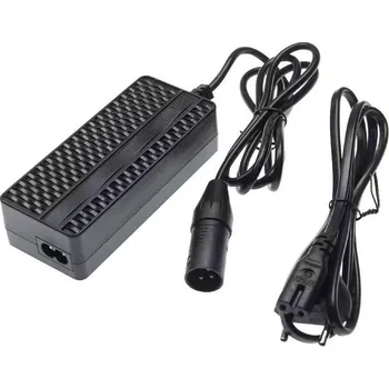 Baterie pro elektrokolo TopTechnology Nabíječka elektrokola pro baterie 24V, XLR připojení - 3 piny, nabíjení 1,5A