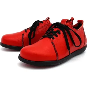 Dámské polobotky Dámské kožené polobotky 40 YVAN M001 CLAMP červené Barva: červená, Velikost: 40