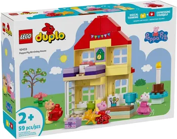 Stavebnice LEGO LEGO Duplo 10433 Prasátko Peppa a narozeninový dům