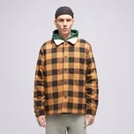 Timberland Bunda Buffalo Plaid Sherpa Lined Hořčicová M
