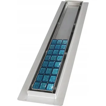 sprchový žlab oboustraný Nerezový rošt pro sprchový odtokový žlab Estiva Just Line a Flank Délka: 60 cm