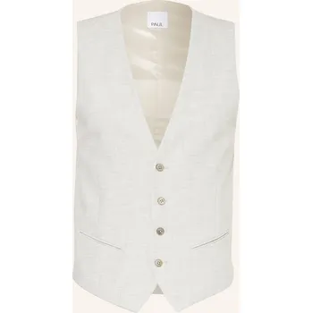 Pánská bunda Paul Pánská Obleková Vesta Extra Slim Fit, světle šedá, 46