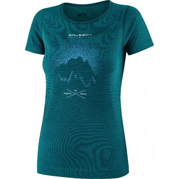 Pánské termoprádlo BRUBECK Outdoor wool S petrolej