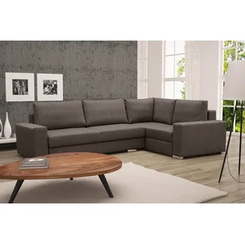 Obývací stěna Sedací souprava Toro P tm.hnědá