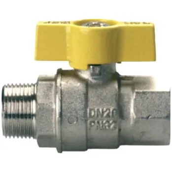 Vodovodní kohout Kulový kohout plyn motýl ZD/ZV DN 15 - 1/2"