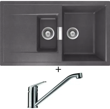 Granitový dřez Granitový dřez SET Schock MONO D-150 Stone + Schock EVINAS 577000 nerez