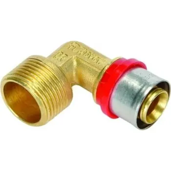 Vodovodní potrubí Lisovací koleno 16x1/2" vnější závit pro PEX