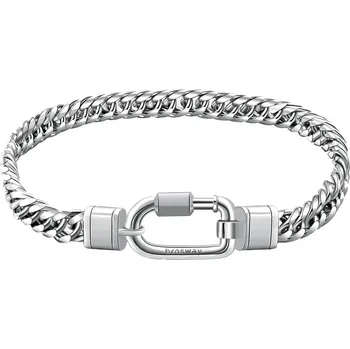Náramek Brosway Slušivý ocelový řetízkový náramek Naxos BNX19 20 cm + 2 měsíce na vrácení zboží