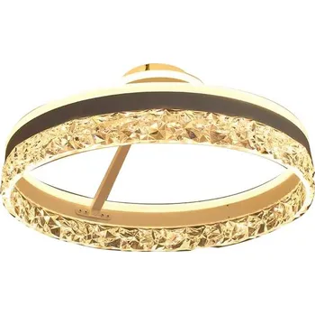 NEDES LED luxusní stropní křišťálové svítidlo s dálkovým ovladačem 85W - TA1306/W