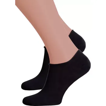 Dámské ponožky Dámské jednobarevné nízké ponožky 041 Steven Barva/Velikost: černá / 35/37