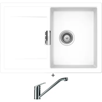 Granitový dřez Granitový dřez SET Schock MONO D-100S Day + Schock EVINAS 577000 nerez