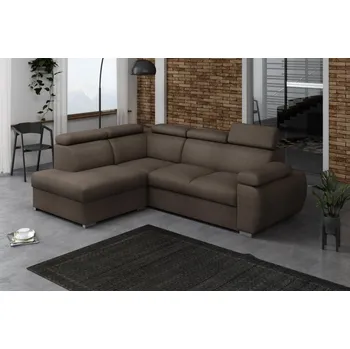 Obývací stěna Sedací souprava Bodie IV levá hnědá