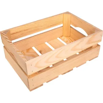 Svatební dekorace Fenwit Dřevěná přepravka 30 x 20 cm