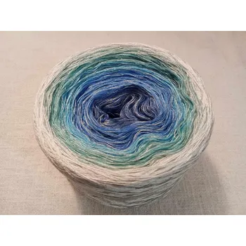 Příze Pacifik 2-nitka 1200m s hedvábnou nitkou (Duhové klubko s hedvábím Pacifik)